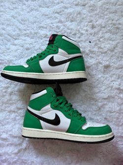 Air Jordan 1 Retro High Lucky Green 9.5