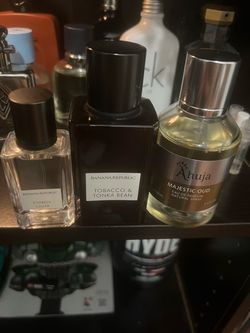 Banana Republic and Ahuja cologne