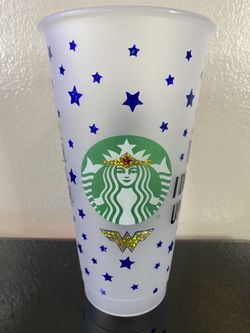 Wonder Woman Starbucks Tumbler