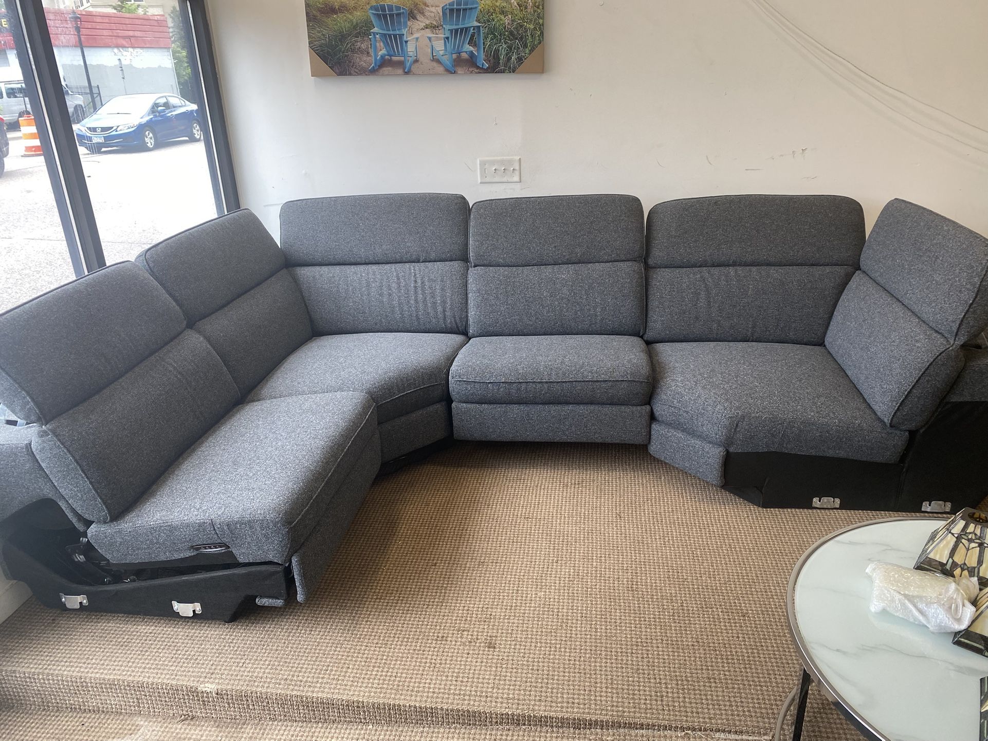 NEW 4PC “PARTIAL” POWER RECLINING SECTIONAL