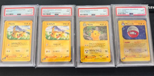 Pikachu , Raichu electrode lot