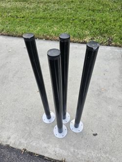 IKEA DESK LEGS METAL SCREW ON