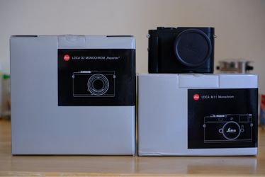 Leica Monochrom Collection Q2 Monochrom | Q2 Monochrom Reporter | M11 Monochrom - PLEASE READ