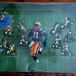 NFL All Star MVP Superbowl XXXI 31 Packers vs Patriots Galoob Minis 1997 