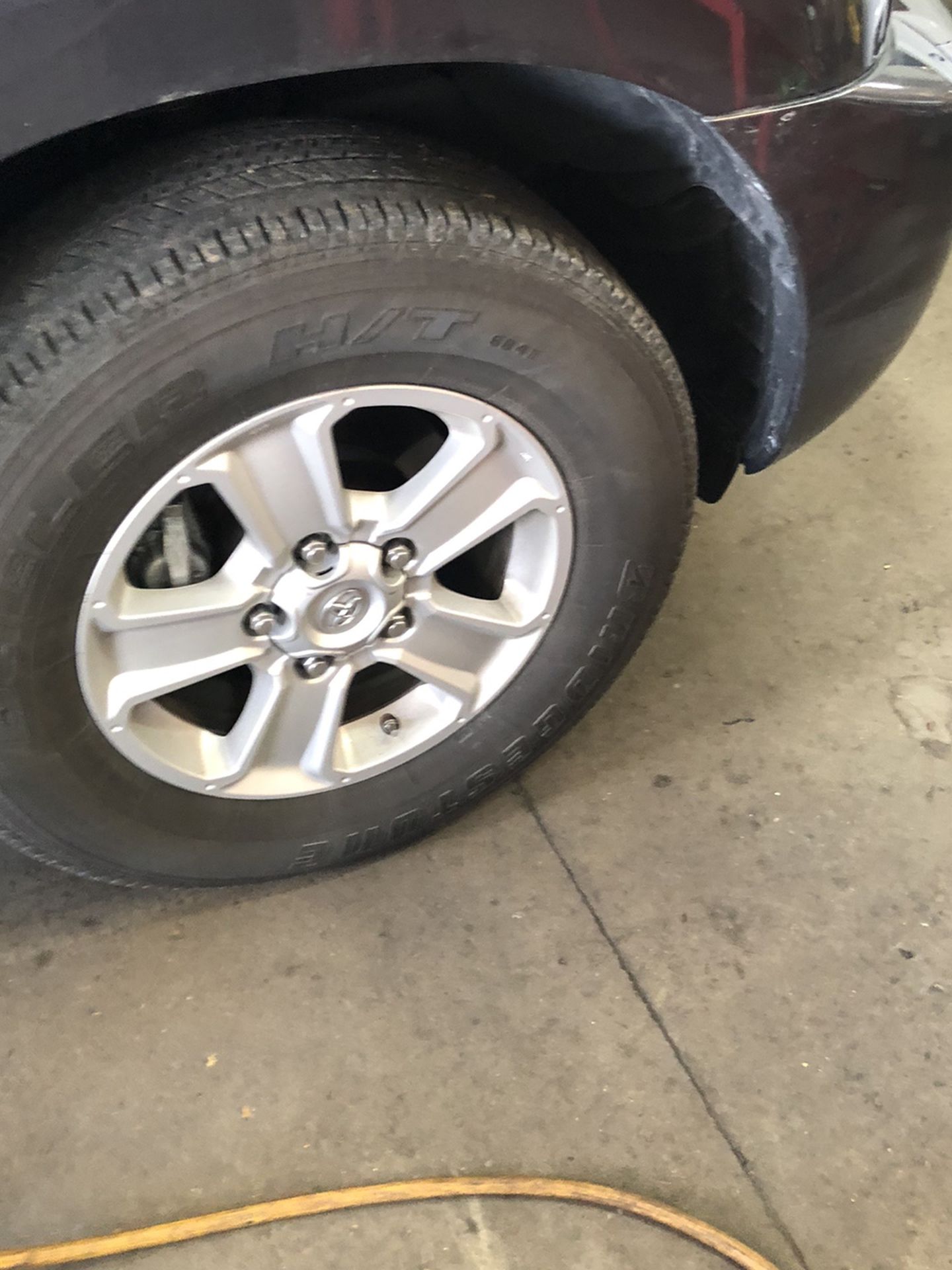 Tires For 2019 Toyota Seqouia With Toyota Factory Wheels Will Fit Tundra Also I Got 4 Which Have At Least 40xxx Miles Left On Them Perfect Condition