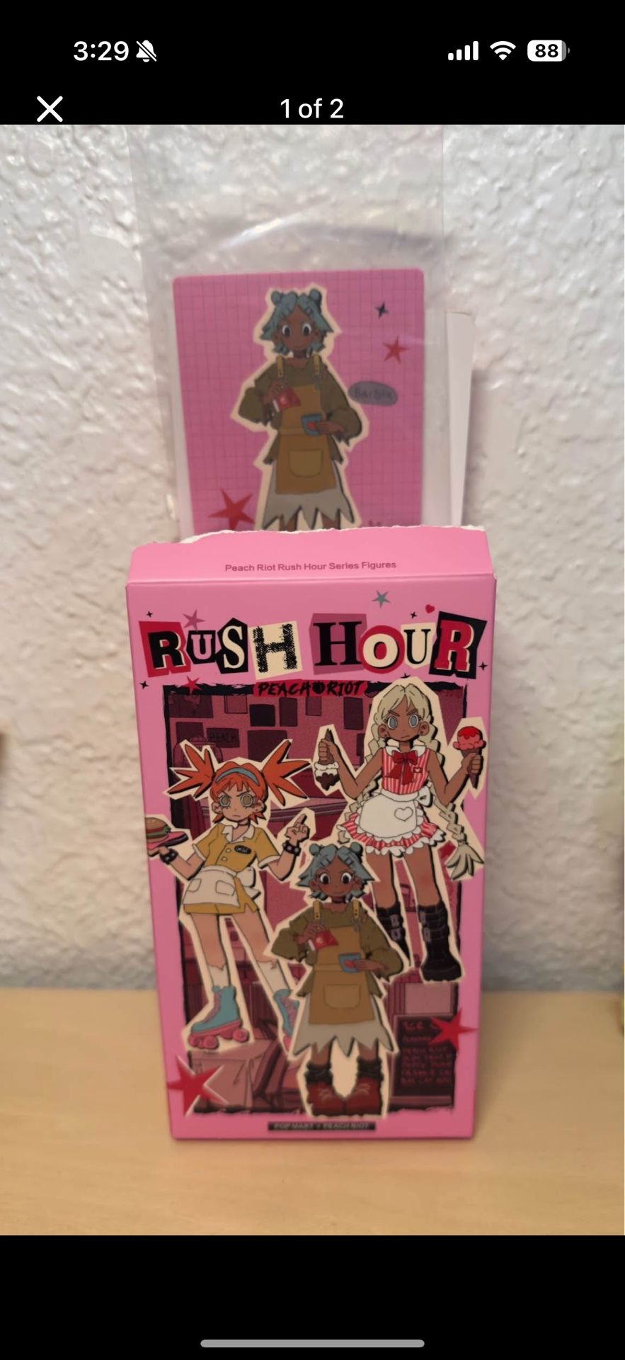 Pop Mart Peach Riot Rush Hour Figure