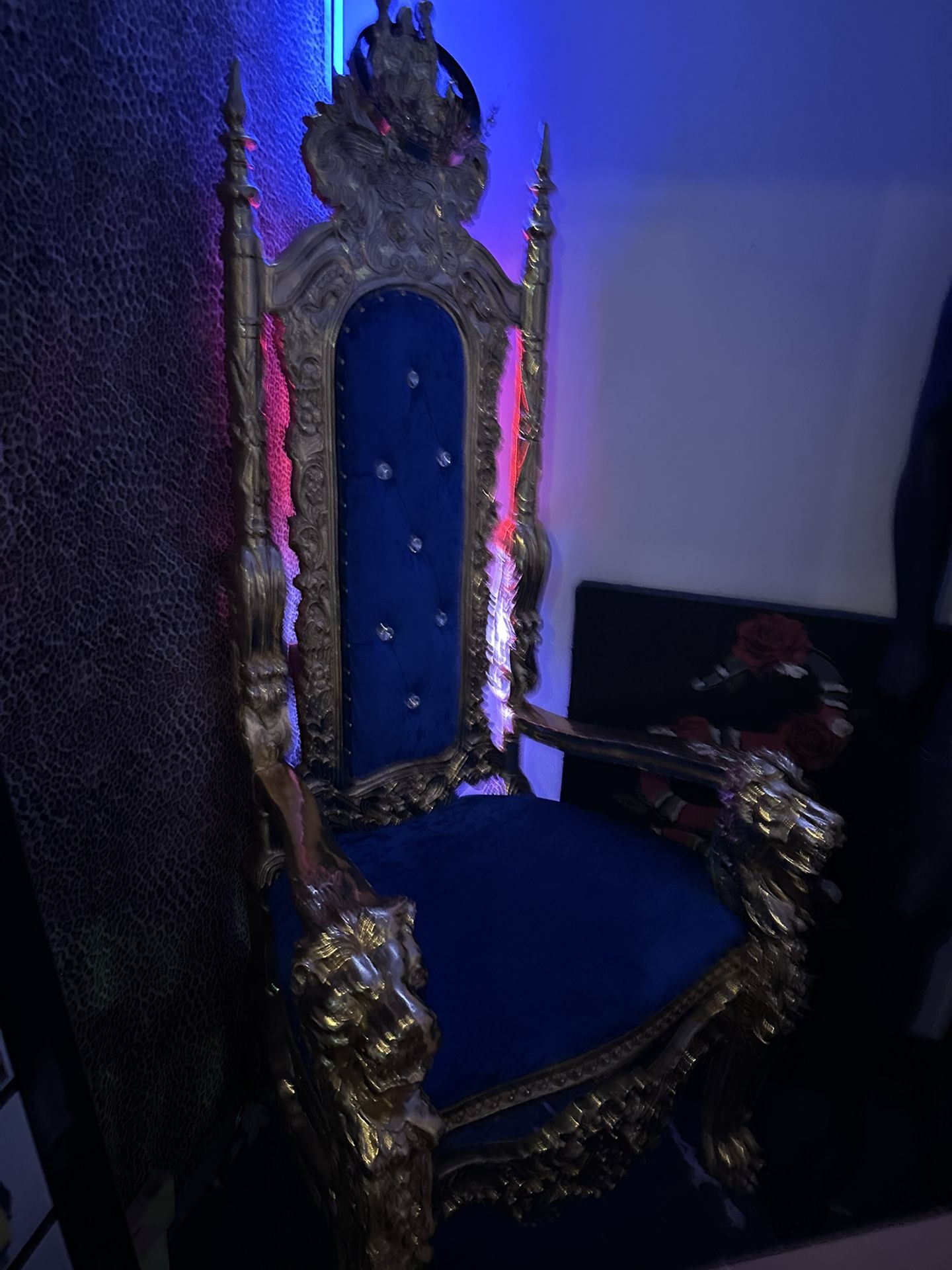 Blue Gold Throne   