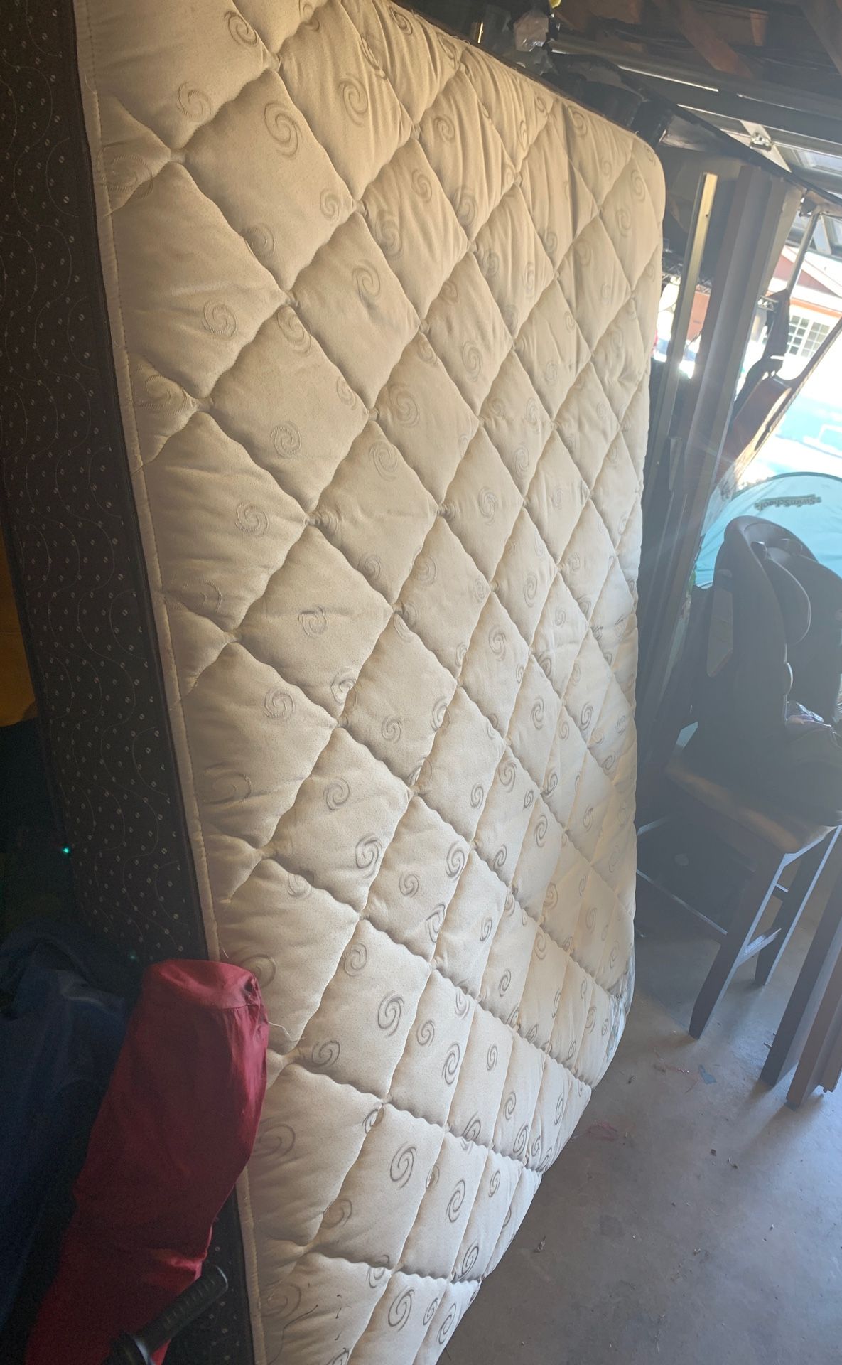 Bed with mattress included