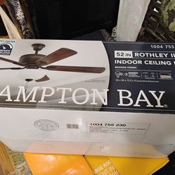 Hampton Bay Ceiling fan in the Box with Light  $50