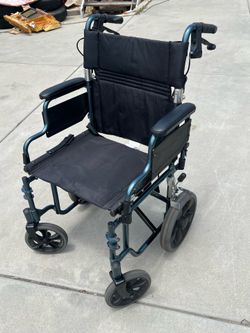 Black adjustable Wheelchair