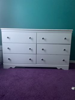 White dresser