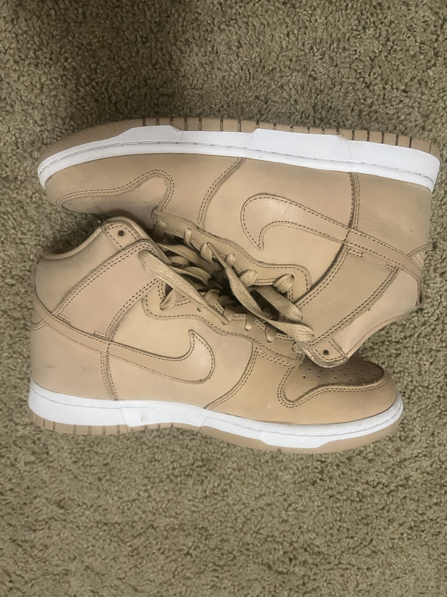 Nike high dunk peach