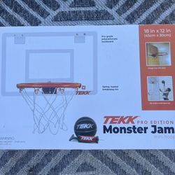 Tekk Monster Jam Mini Hoop 12 X 18 inch