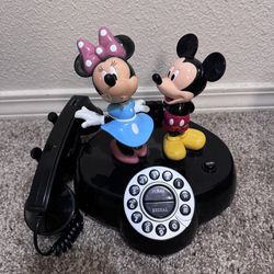 Mickey and Minnie Telephone UNTESTED