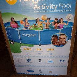 Pool 15 Ft X 33 In  Filther And Pump New