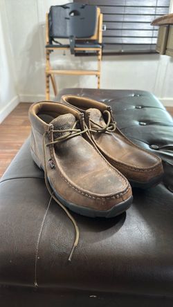 Justin work boot 9.5 steel toe