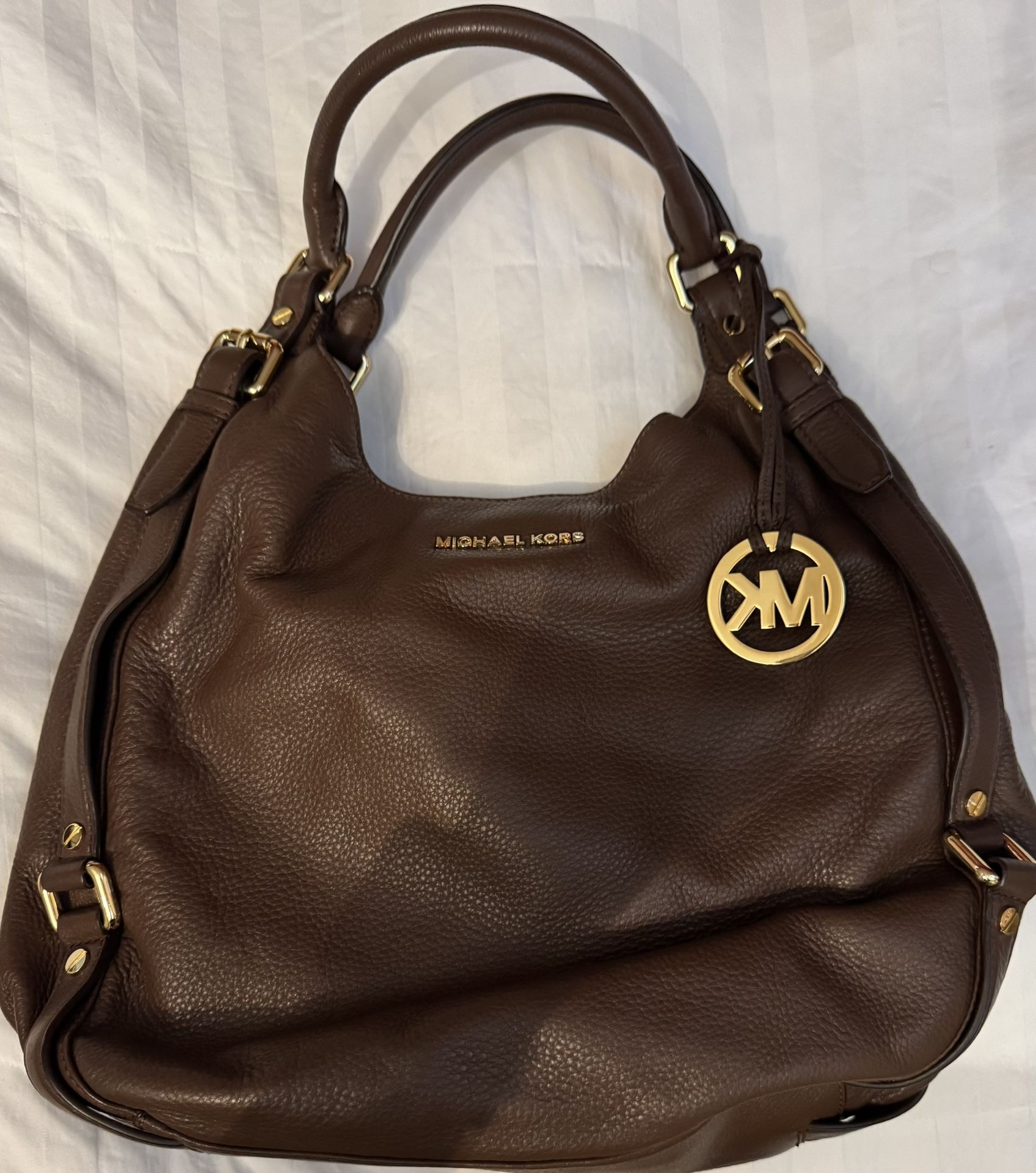 Michael Kors Brown Leather Purse