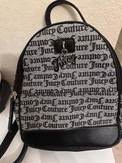 Juicy Couture Logo Print Mini Backpack