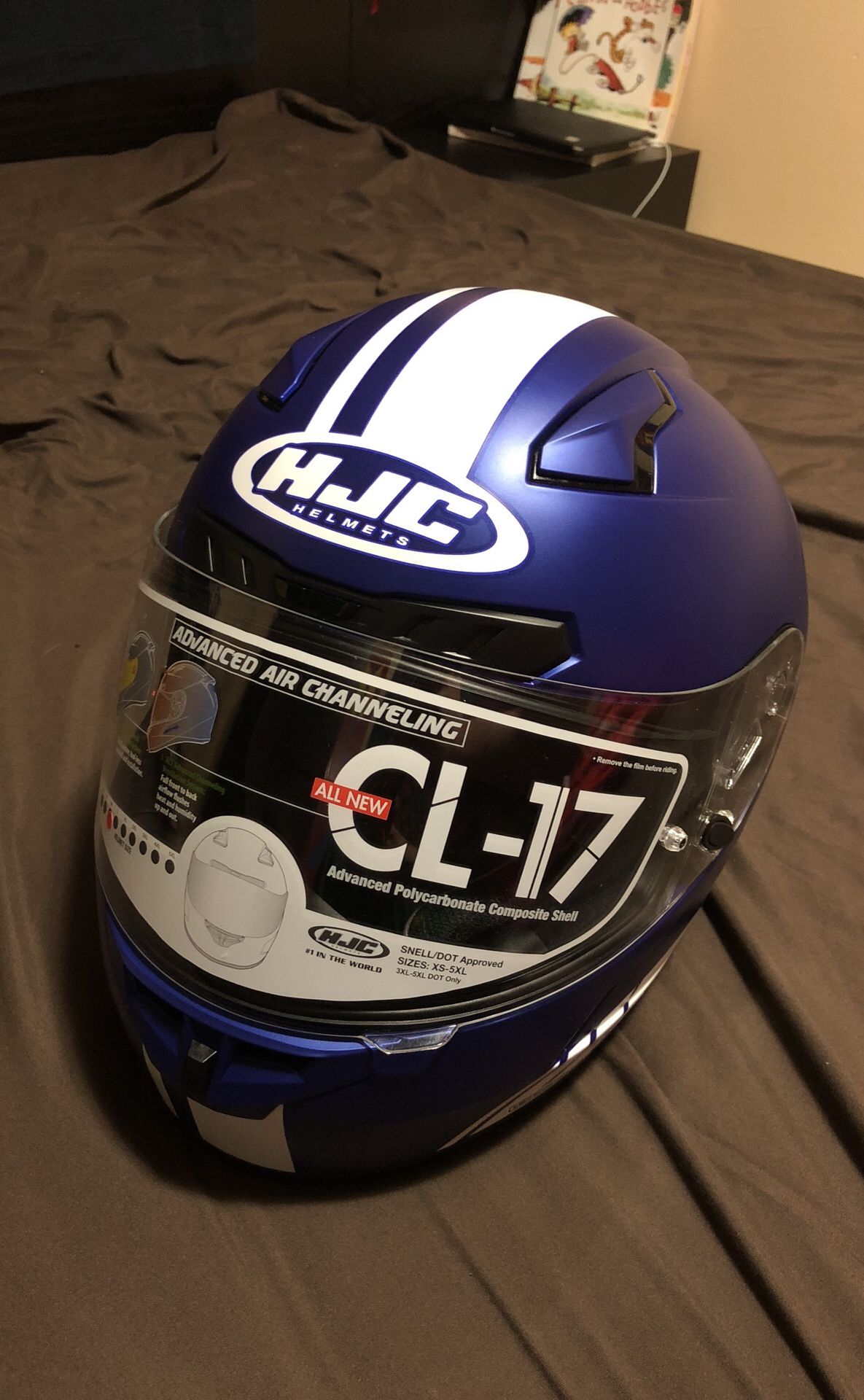 HJC CL-17 motorcycle helmet (SIZE M)