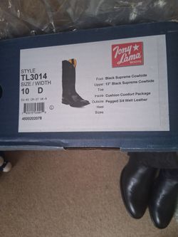 Tony lama cowboy boots