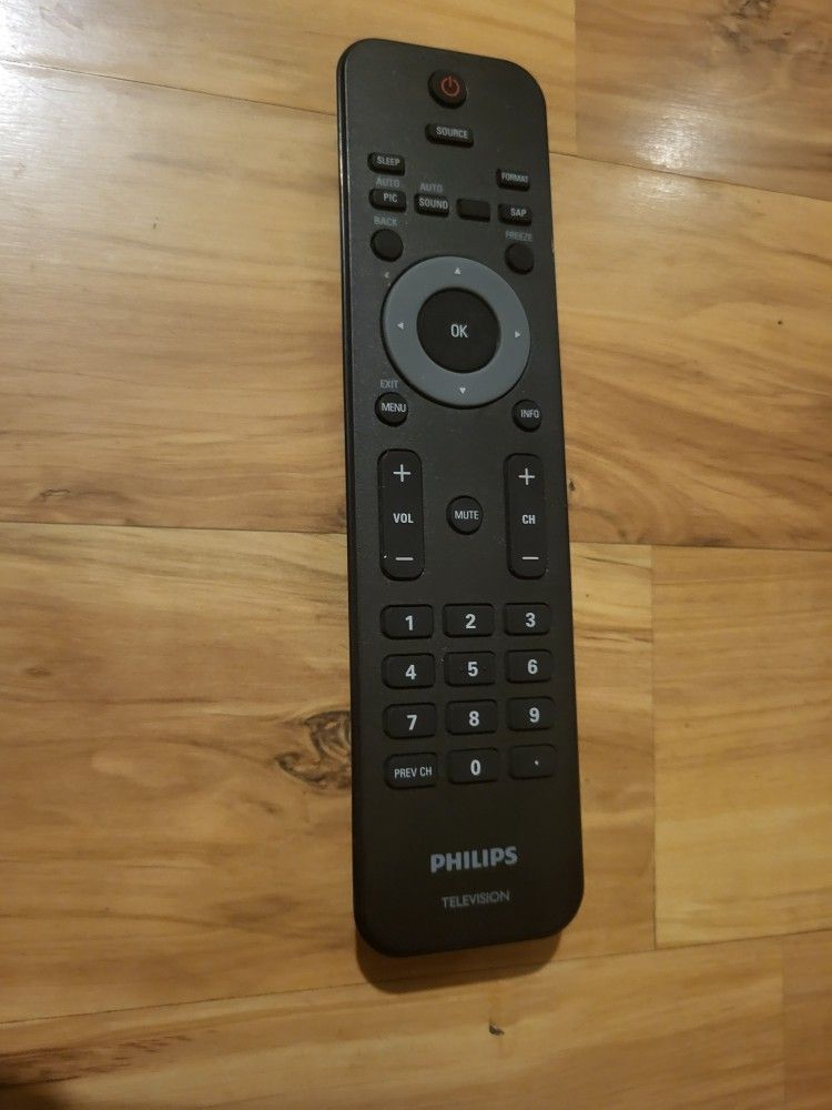 Black Philips TV Television Remote!