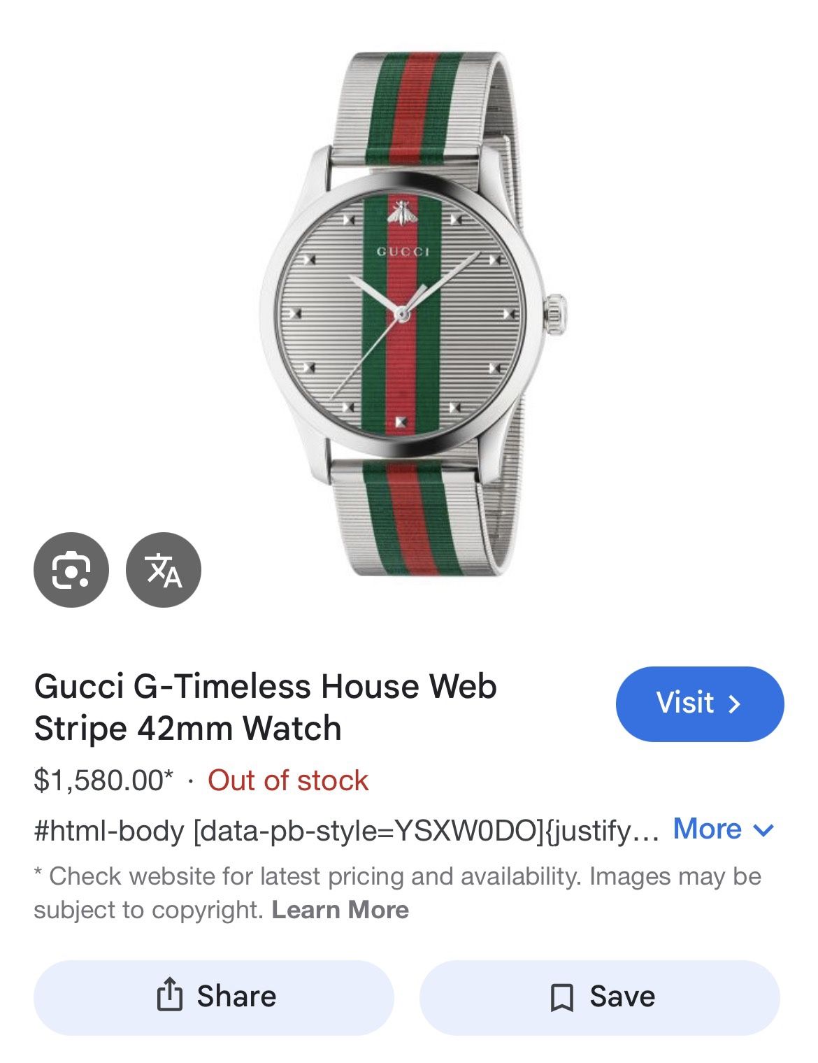 Gucci Watch