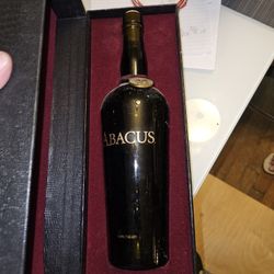 Abacus Bottle With Box $200