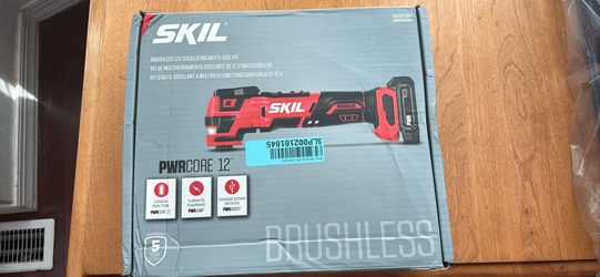 Brand New SKIL 12-Volt Brushless Multi-Tool Kit with Battery