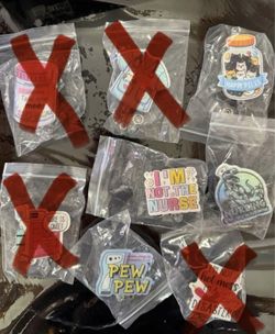 Cute Badge Reels – Brand New!