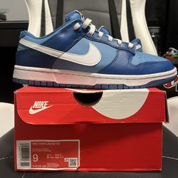 Nike Dunk Low Dark Marina Blue Size 9 Mens