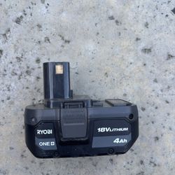 Ryobi 18v 4ah Battery