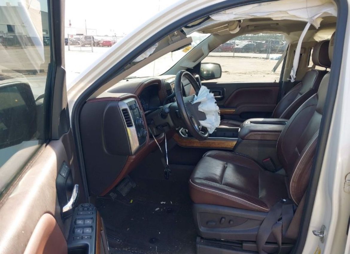 High Country Interior For 14 Thru 18 Silverado And 15-19 2500HD 3500HD Sierra OEM Brown Leather Seats Crew Cab Chevy GMC Parts