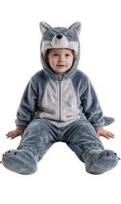 Baby Wolf Costume 12-18 Months