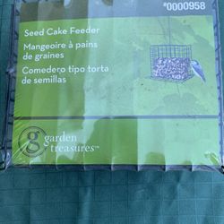 Seed Cake Bird Feeder 