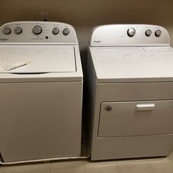Whirlpool Washer And Dryer NEED GONE