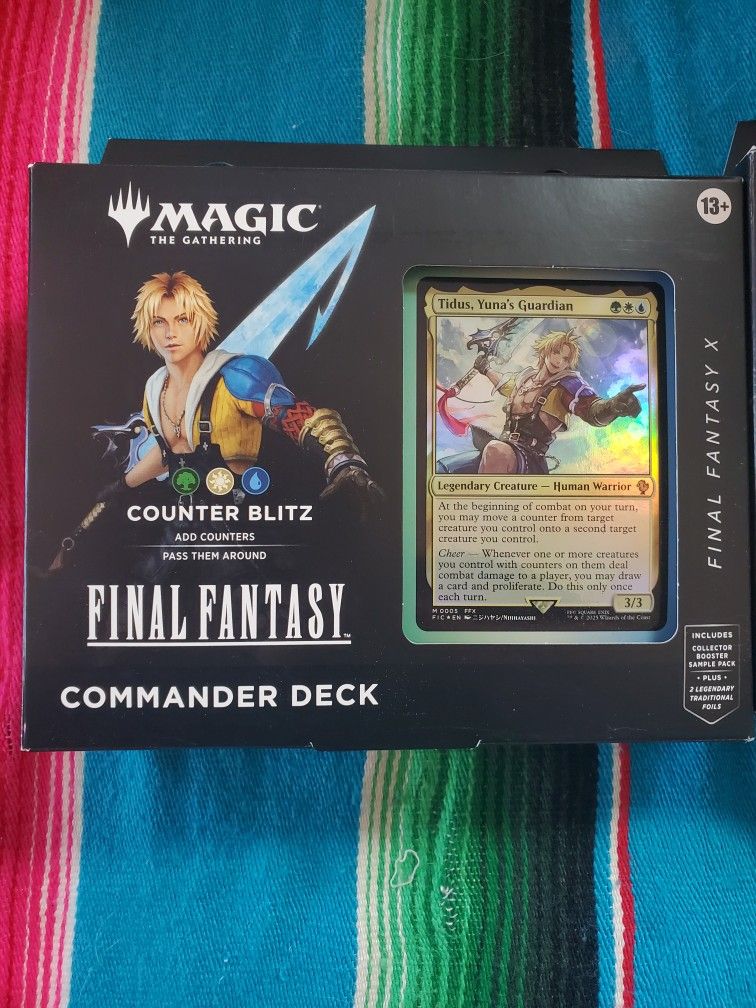 Final Fantasy Magic The Gathering Commander Deck Tidus