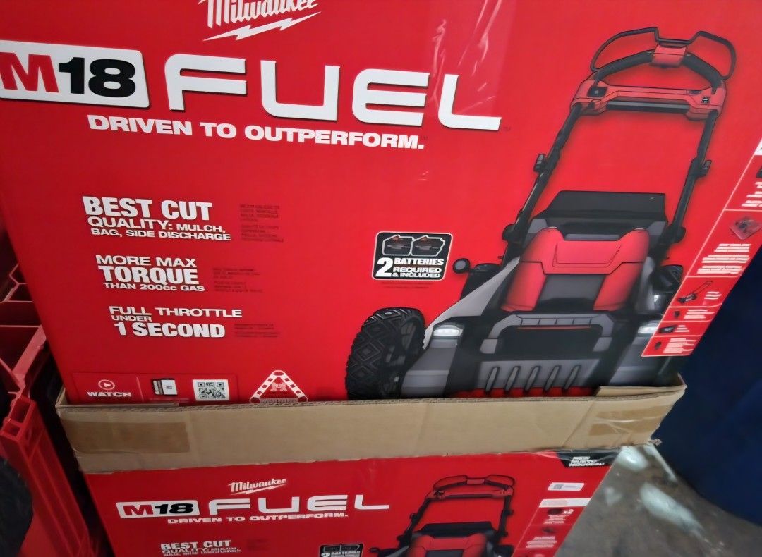 Brand New TOOL ONLY NO BATTERIES Milwaukee M18 Fuel Lawn Mower. New In Box
