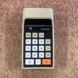 Texas Instruments TI-2500 Electronic Calculator  Datamath Version 1 Vintage