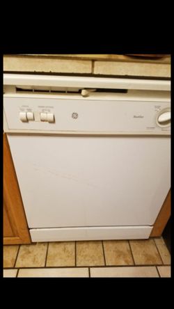 GE dishwasher and microwave