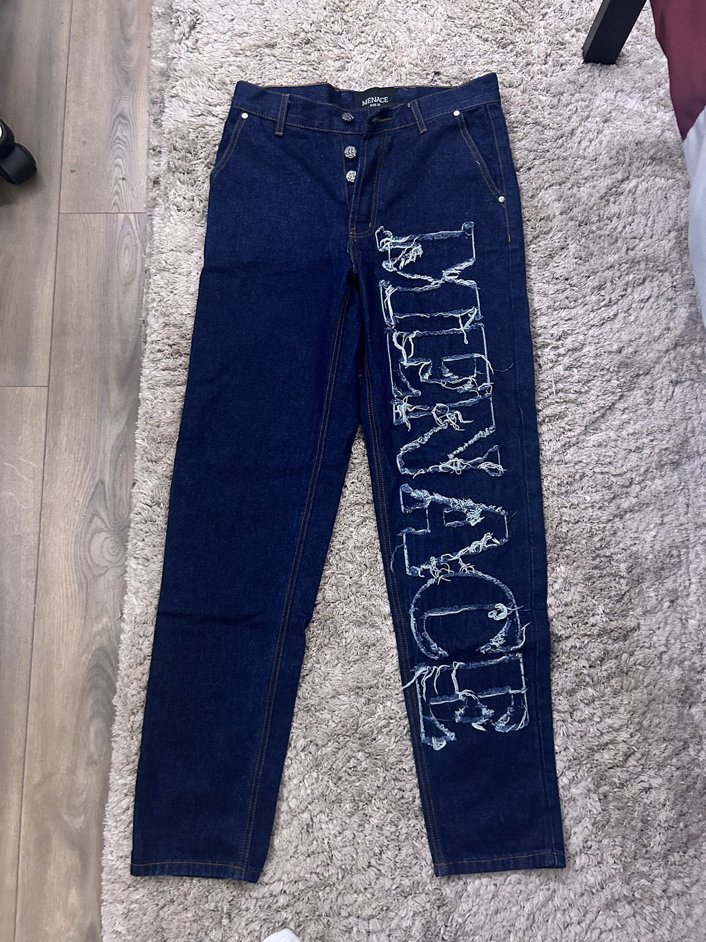 Menace Jeans, 30, Navy