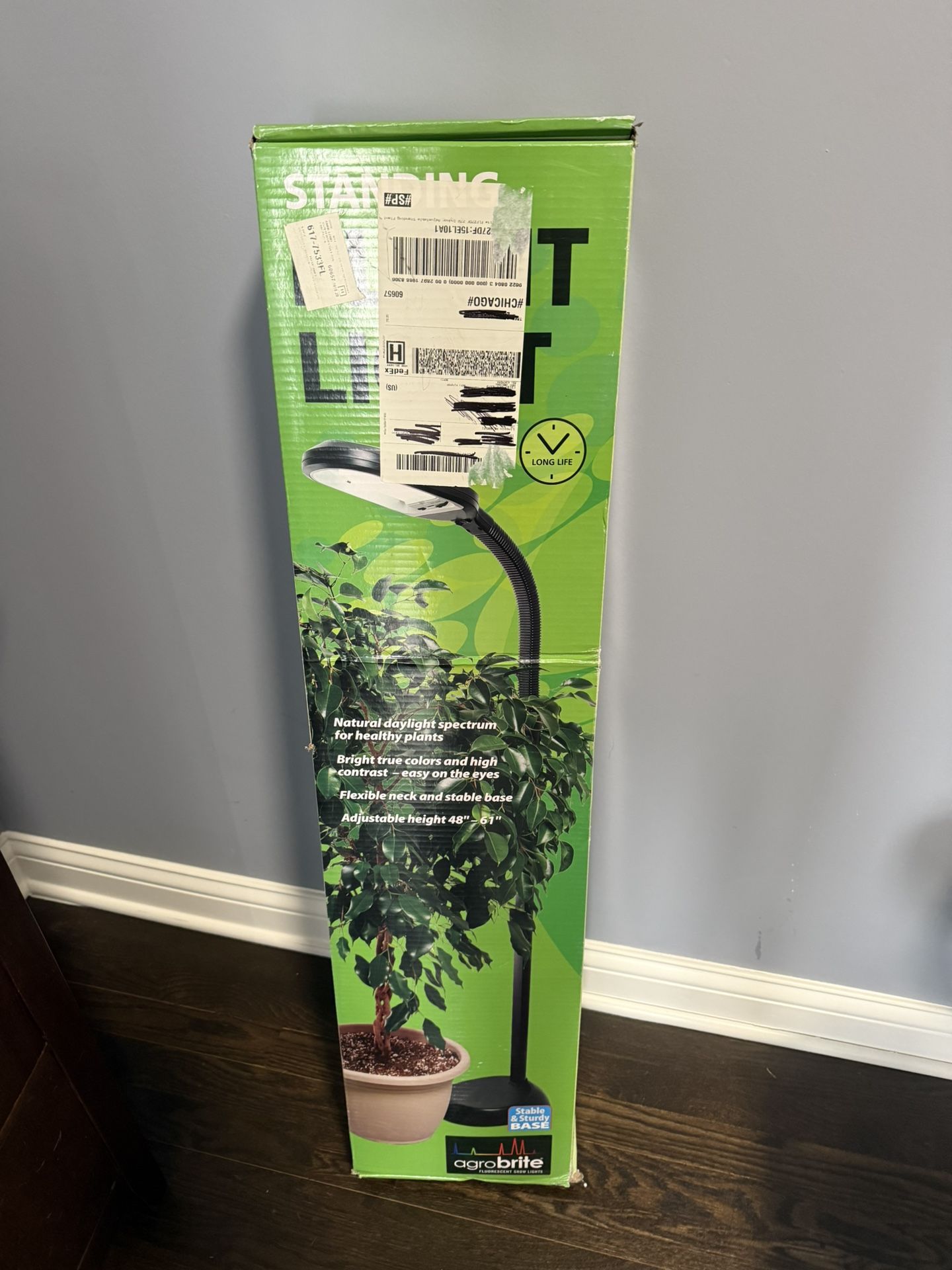 Agrobrite 27W Standing Plant Light