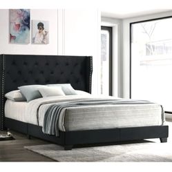 KING BED FRAME NO MATTRESS 