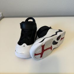 Nike Air Jordan 6 Rings Red Black White Size 8C