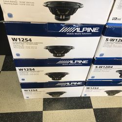 Alpine 12 Inch Subwoofer On Sale Today For 69.99
