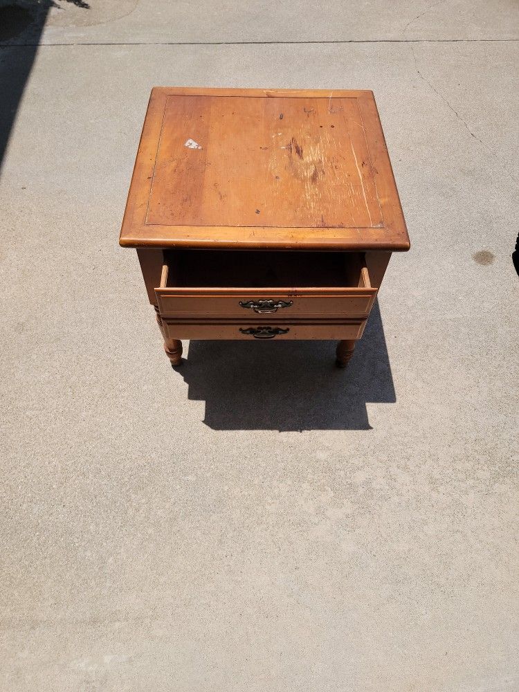 small desk // lot of 3 __ all need refinished
