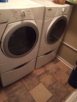 washer and dryer