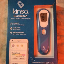 Kinsa QuickScan Non-Contact Smart Thermometer