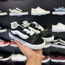 Vans Toddler Knu Skool BLK/WH