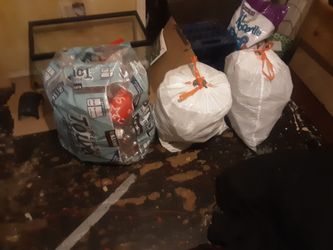 I counted each plastic bottles by 10 cents each and it all added