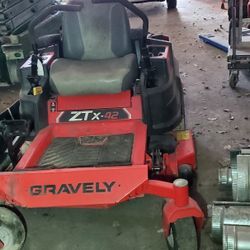 Professional Lawnmower Ztx 42 gravely